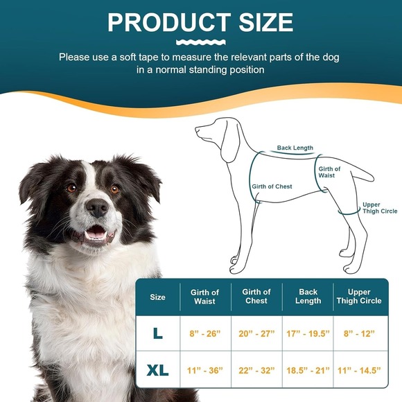 Dog Knee Brace‎ XL Left Leg w/ Hinge ACL CCL Support Recovery - Picture 13 of 13